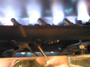 Coffee Roaster Fire Flames