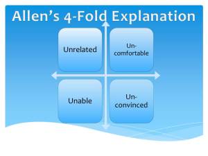 Persecution Study Neglected