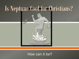 Christianity pagan literature glory God