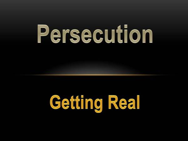 Christian Persecution Real