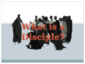 Christ definition disciple what is disciple christian